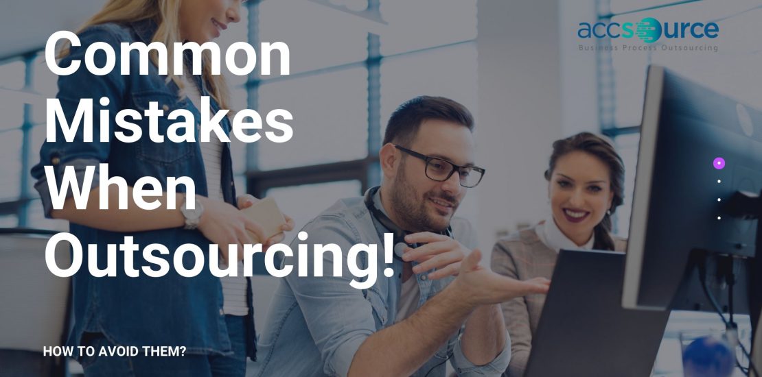 common mistakes when outsourcing