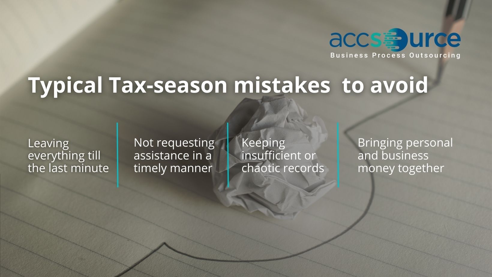 Preparing Financials and Tax Returns - - AccSource